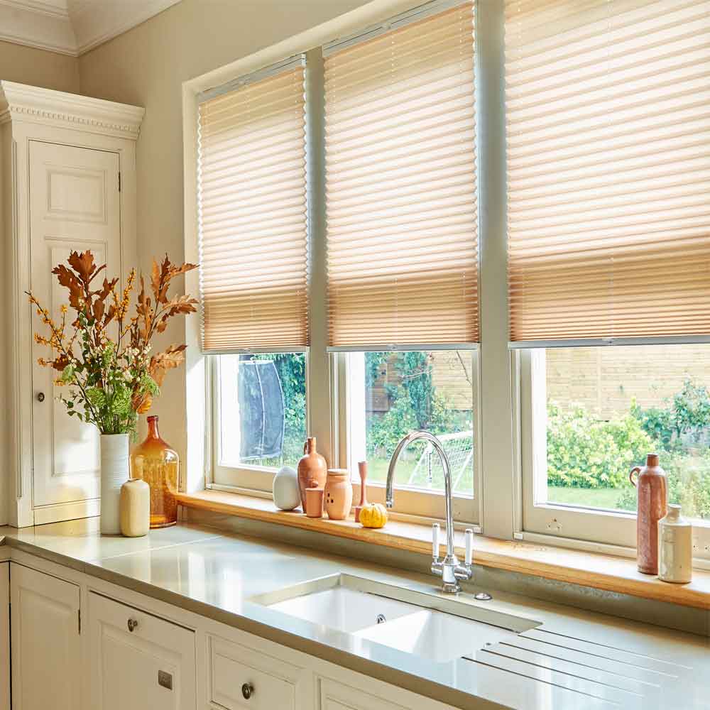 Pleated blinds in Sutton