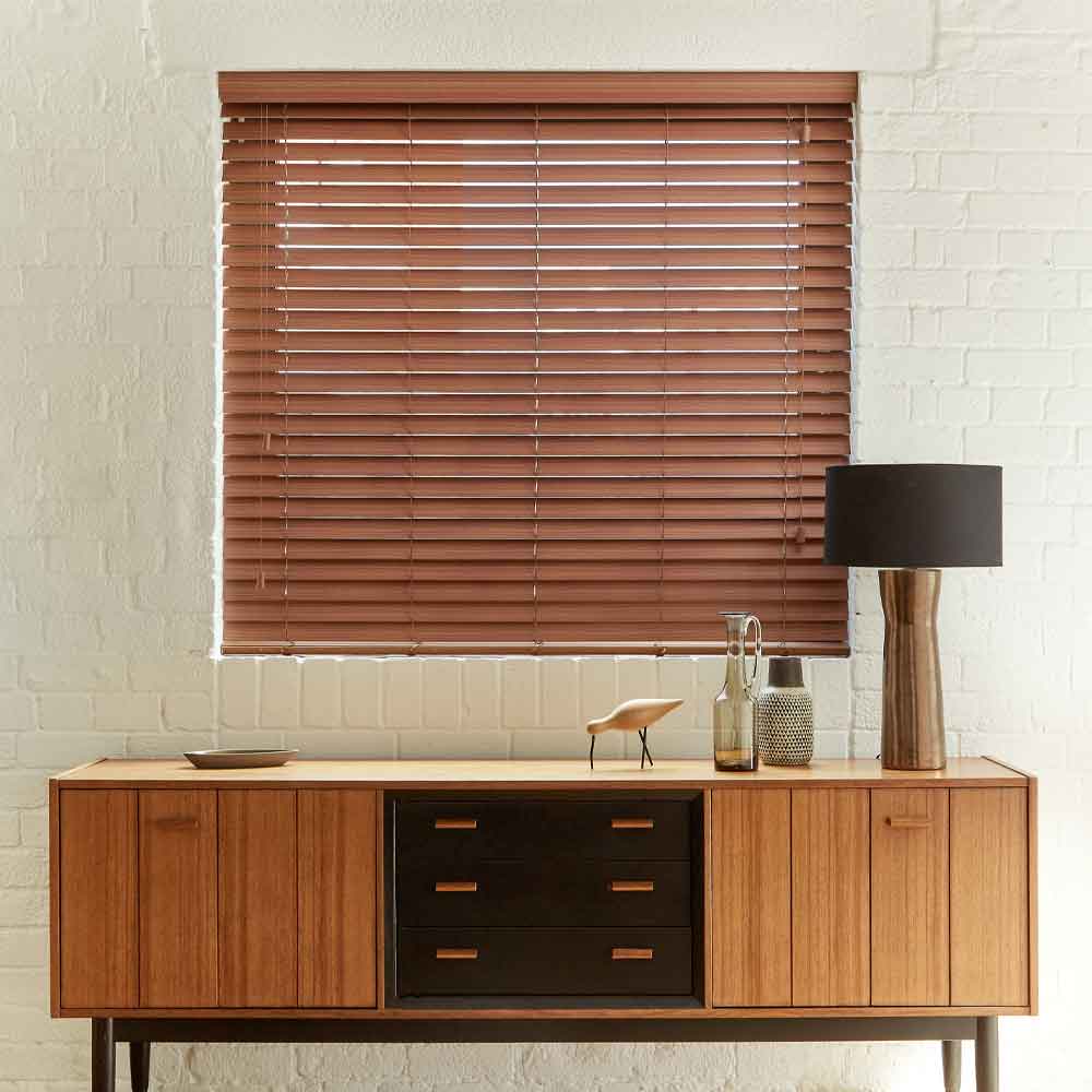 Wooden blinds in Sutton